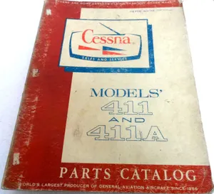 CESSNA MODEL 411 AND 411A PARTS CATALOG, NOVEMBER 1966